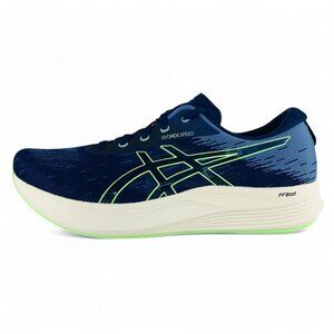 ASICS Evoride Speed 2 Navy Blue Green Men's Running Shoes Sneakers 1011B789-400